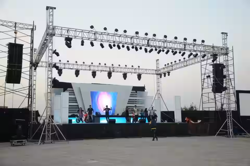 Wedding DJ setup in Hapur by Anil DJ & Events