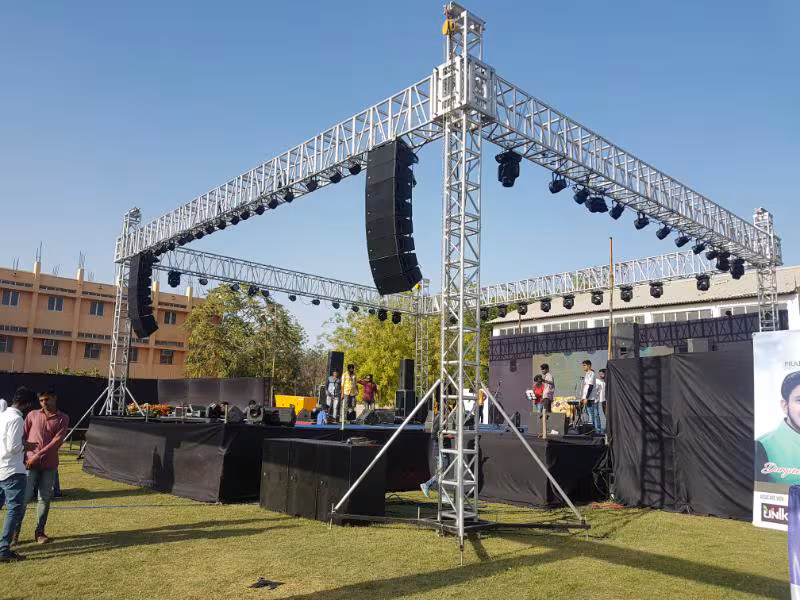 College fest sound setup in Ghaziabad