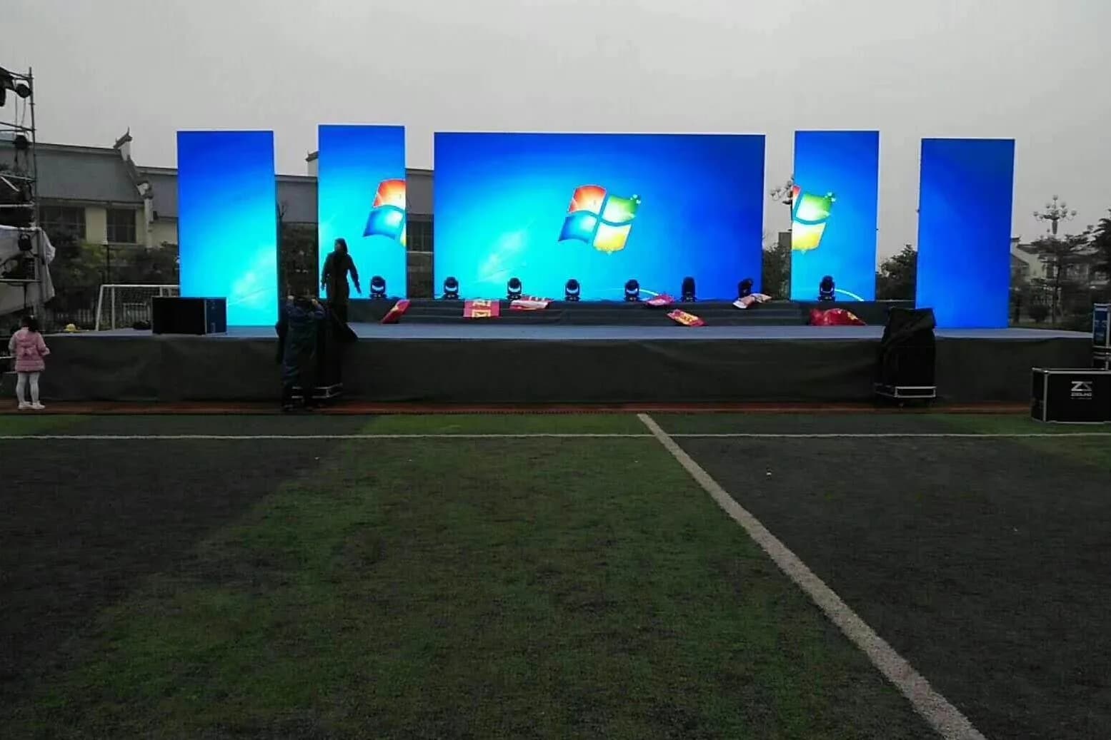 Corporate Event LED setup by Anil DJ & Events in Hapur